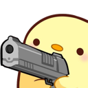 gunpointagain Discord sticker from Love Island Roleplay