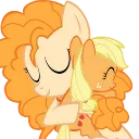 PearButterHug Discord Emoji - MLP Pear Butter Cottage