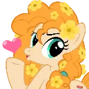 PearHeart custom emote | MLP Pear Butter Cottage