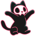 073_skullcatyay custom emote - Rabbit Hole