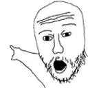 Y_Wojak_Point Discord Emoji - Arion Legends