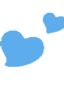 blueheart animated Discord emote - ToxicToes