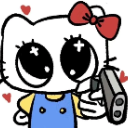 84604kittygun Discord Emoji from Mellowden