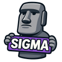 SigmaMoyai Discord Emoji - FaziCoralClub