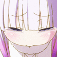 kanna_cry animated GIF emoji from Dizzy GanG