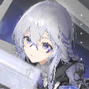 Hodur from Azur Lane wearing glasses with a calm and serious expression.