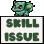bulbasaur_callsyouout_skillissue animated Discord emote - THE CHAMPIONS HUB