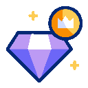 diamond2ezgifcomgifmaker animated emote - FancyMan Academy ™