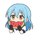 rimuru_eating custom emote | Kiro's tempest federation