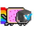 wise_nyancat animated GIF emoji - WiseHosting
