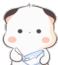 eating animated GIF emoji | LETS MEOWWW