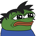 Peepo_Saiyan animated GIF emoji | 10 Sets Of Failure🏋🏽