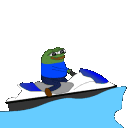pepe_jet_ski animated Discord emote | RIZZ HEAVEN | Chill • Hangout • VC • SFW • Events • Friends • Giveaways • Ask to DM • Non Dating