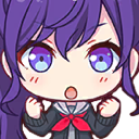 mafuyu_cheering custom emote | Anime Sekai