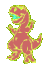 party_dinosaur animated Discord emote from /r/christians