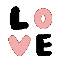795503pinkblackovetext animated Discord emote | Nexus