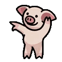lihkg_pig_hd_35 animated emote | CANSLSIM 研究所