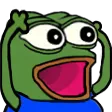 Pepe_wow Discord Emoji from bitchass server