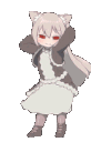 AKO_NekoDanceKawaii animated Discord emote from Kawaii World