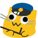 blobcatgooglypolice Discord Emoji - The Rainbro's