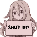 shutup custom emote | ☠𝐔𝐍𝐒𝐄𝐓𝐓𝐄𝐋𝐈𝐍𝐆☠