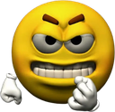 EmotiAngry2 Discord sticker from Degenerates [18+]