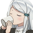 Nayu_Sip_Drinking_Tea Discord Emoji from West 187 Network