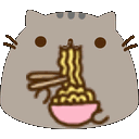 3035pusheennoodles animated GIF emoji | The Group Chat