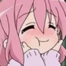 a_anime_blush_cute_kawaii_uwu Discord sticker from Kawaii World