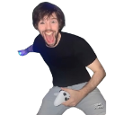 soylentdave Discord sticker - silly nilly (Oney Plays fans gaming group)