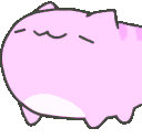 DE_pinknod animated GIF emoji from Trophy's Paradise