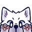 Wolf_paws custom emote - ᛭Ͽ⛈Storm Bringers⛈Ͽ᛭