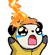 Burning_panda animated GIF emoji - Shulkercraft