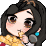 AnimeGirl animated Discord emote - Μ Λ Υ V Ι L L Ξ