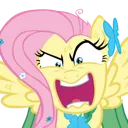 flutteryell Discord sticker | MLP Pear Butter Cottage