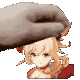 YoimiyaHeadPat animated Discord emote - Besties Community