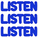 Listen Discord sticker - CRP | California Roleplay
