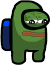 1038_Among_Us_Pepe custom emote from Realm Explorer | Find & Promote