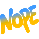 181768nope Discord sticker from Tambayan Ave.