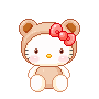 hellokitty animated Discord emote - Again