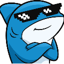 sharkthuglife Discord sticker from Cricketive