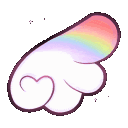 02_wing_right_dontsteal animated GIF emoji - Mystic Guild
