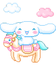 cinna_horse animated emote from ⌗ㆍ🦢 ノ𝓢ᴇʀᴀᴘʜɪᴍ 𝓢ᴋɪᴇs ᰔ active chat . SFW . over 50+ channels • chill . many fandoms+games 🕊🪽