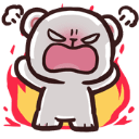 13383milkangry custom emote - Study Space