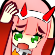 zerotwo_fear Discord Emoji - ⛩ Anime Lovers: Anime ・Manga ・Games