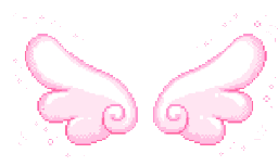 Pink_wings animated GIF emoji | ห้องเลี้ยงแมวของมิส
