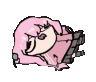 59411bocchicringe animated GIF emoji - Động Ếch Của Nhi Elly