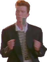 rickroll Discord sticker - Korpora