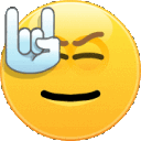 55_rocknroll animated emote | PokéChill🍯