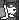 Kuromi with a mischievous grin in a pixel art style.